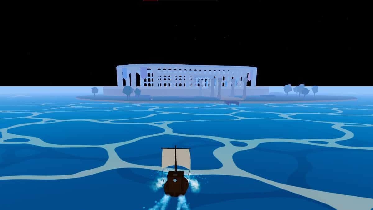 traveling to colosseum island on second sea in blox fruits