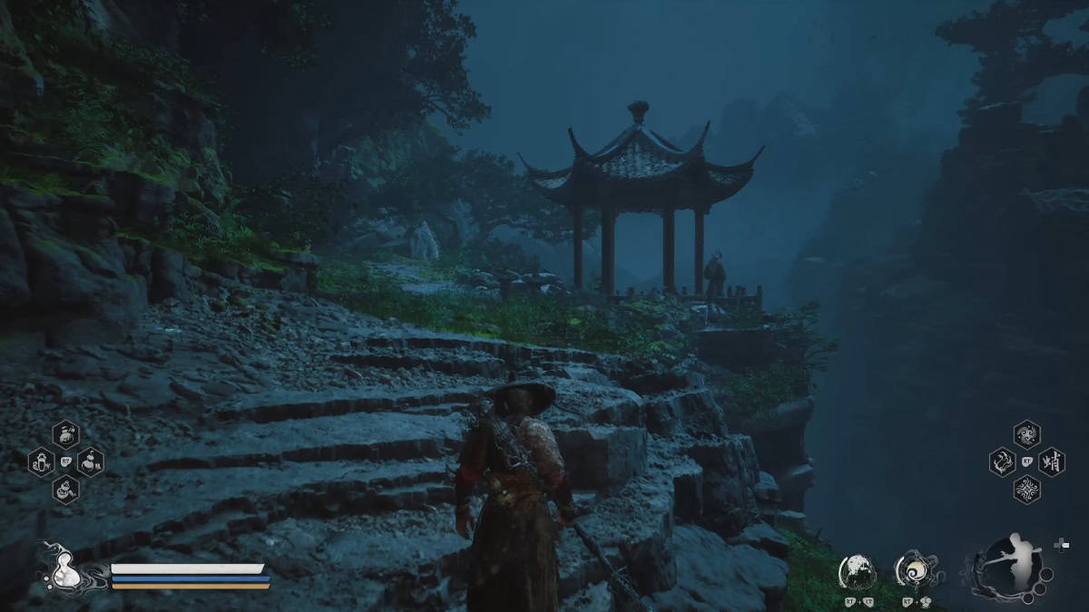 The location of the Yellow Loong boss in Black Myth: Wukong.