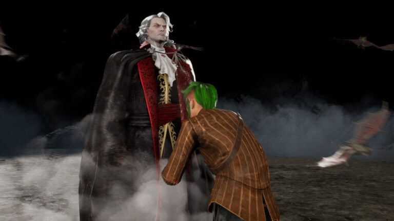 Dracula in Dead by Daylight – PTB Power and First Impressions Dracula performs his mori on Nea in Dead by Daylight