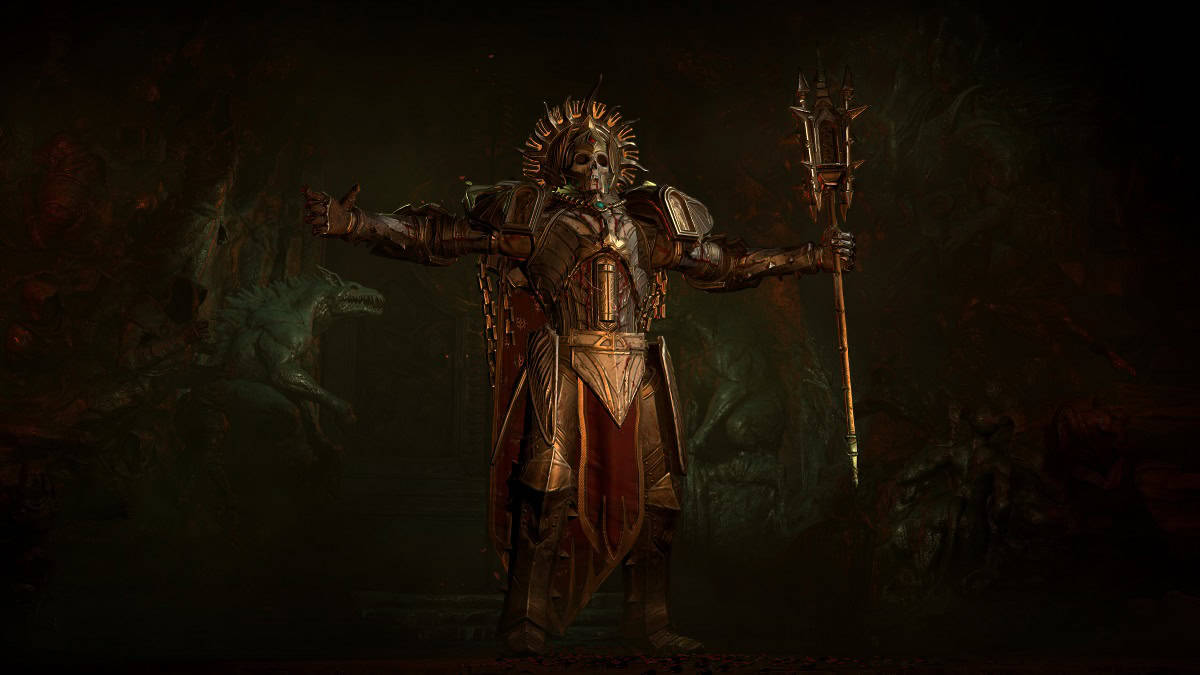 Grigoire, the Galvanic Saint boss in diablo 4