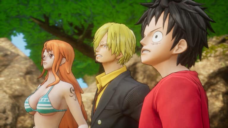 Luffy, Sanji, and Nami