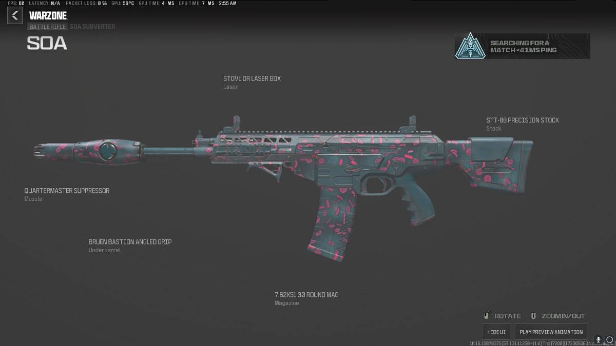 SOA Subverter Hip Fire Loadout