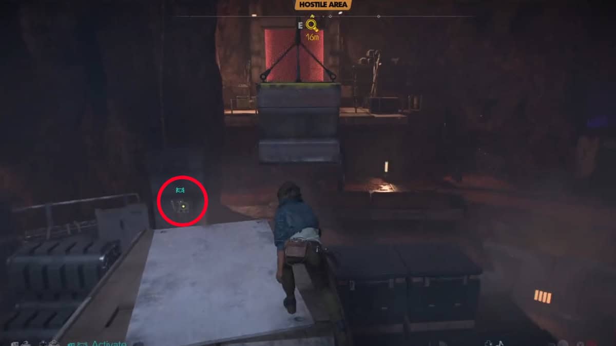 You need to use the box to reach the vault containing Zafi’s Vault Keycard.