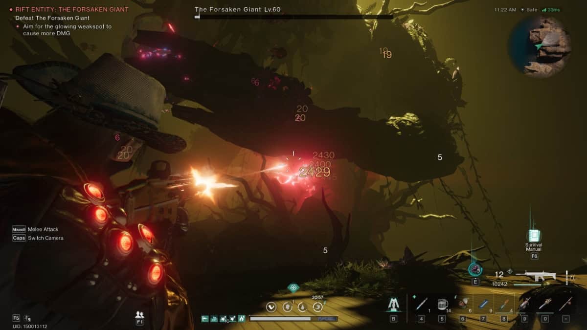 Once Human Forsaken Giant boss guide