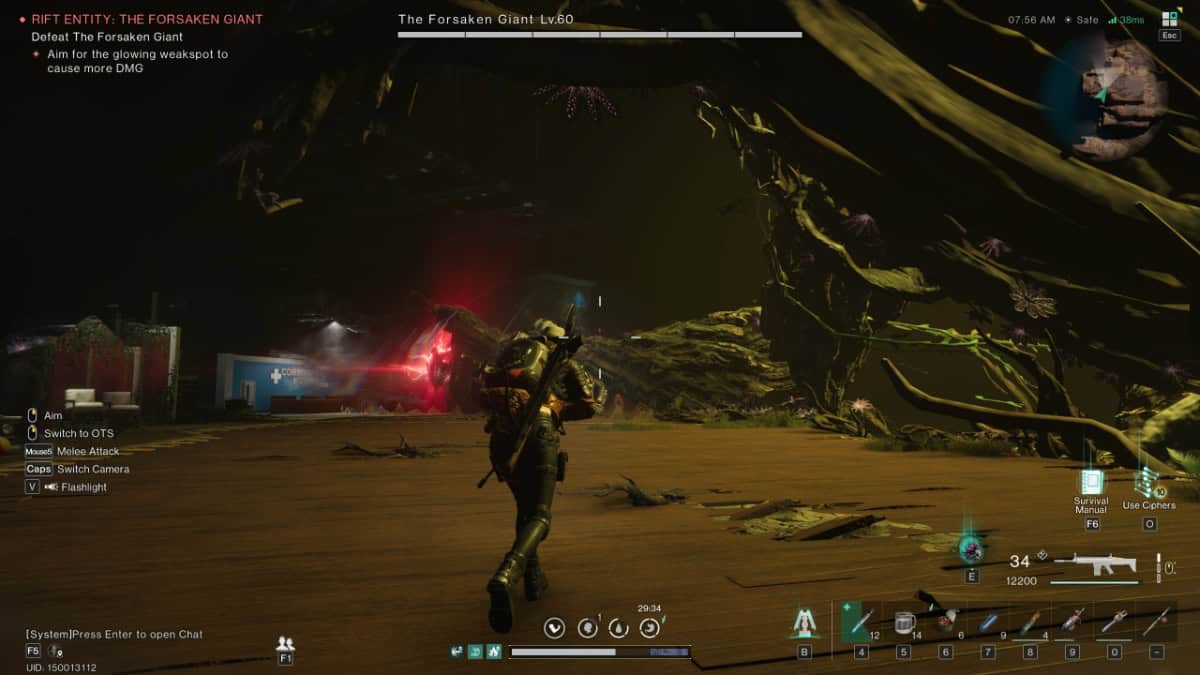 Once Human Forsaken Giant boss guide