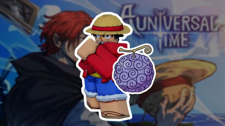 3 Ways To Get The Gomu Devil Fruit & Luffy Ability in A Universal Time Roblox How To Get the New Gomu Devil Fruit & Luffy Ability in A Universal Time Roblox