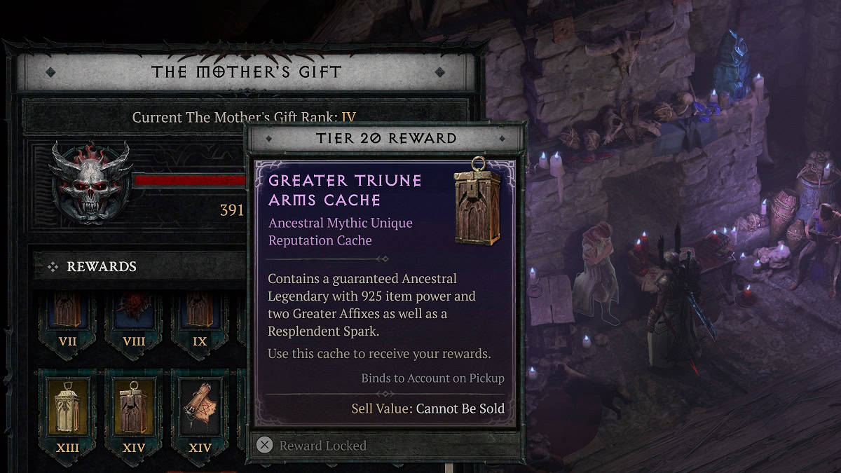 getting resplendant spark from greater triune arms cache