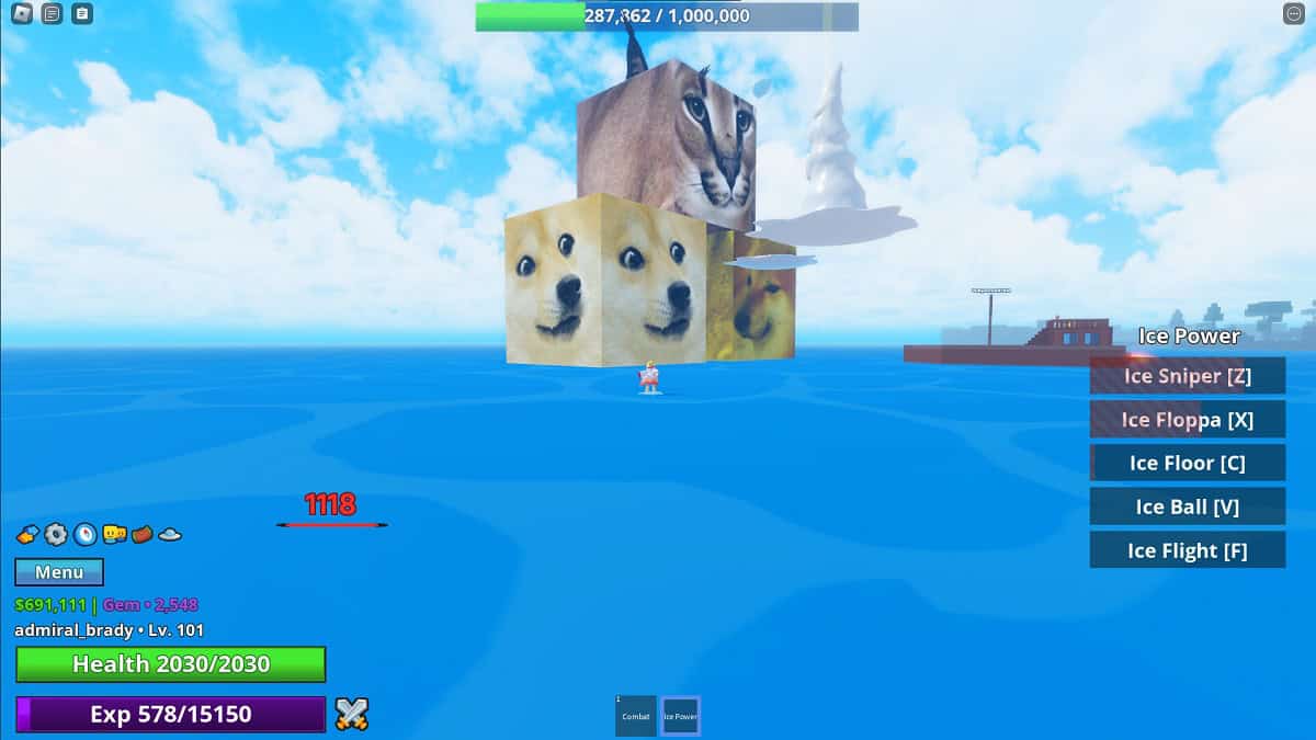 meme beast raid boss in meme sea