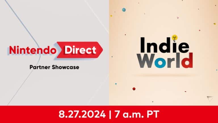 Nintendo Has Announced Two Direct Showcases Back to Back For August 27, 2024 Nintendo Indie World Showcase Partner Showcase August 2024