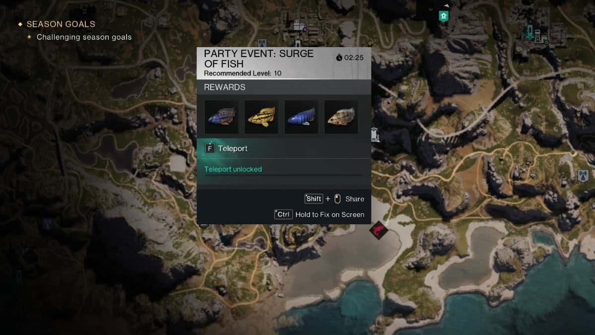 Once Human fish locations