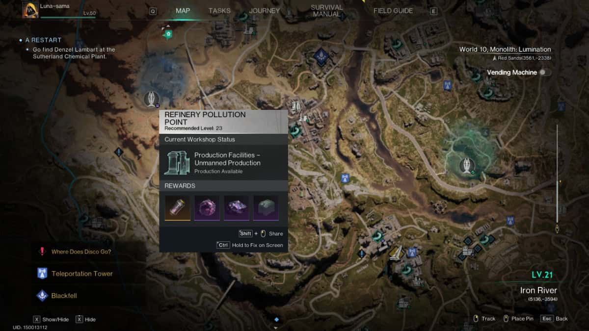 Once Human Stardust Source farm