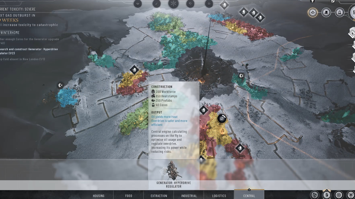 Hyperdrive Generator in Frostpunk 2.