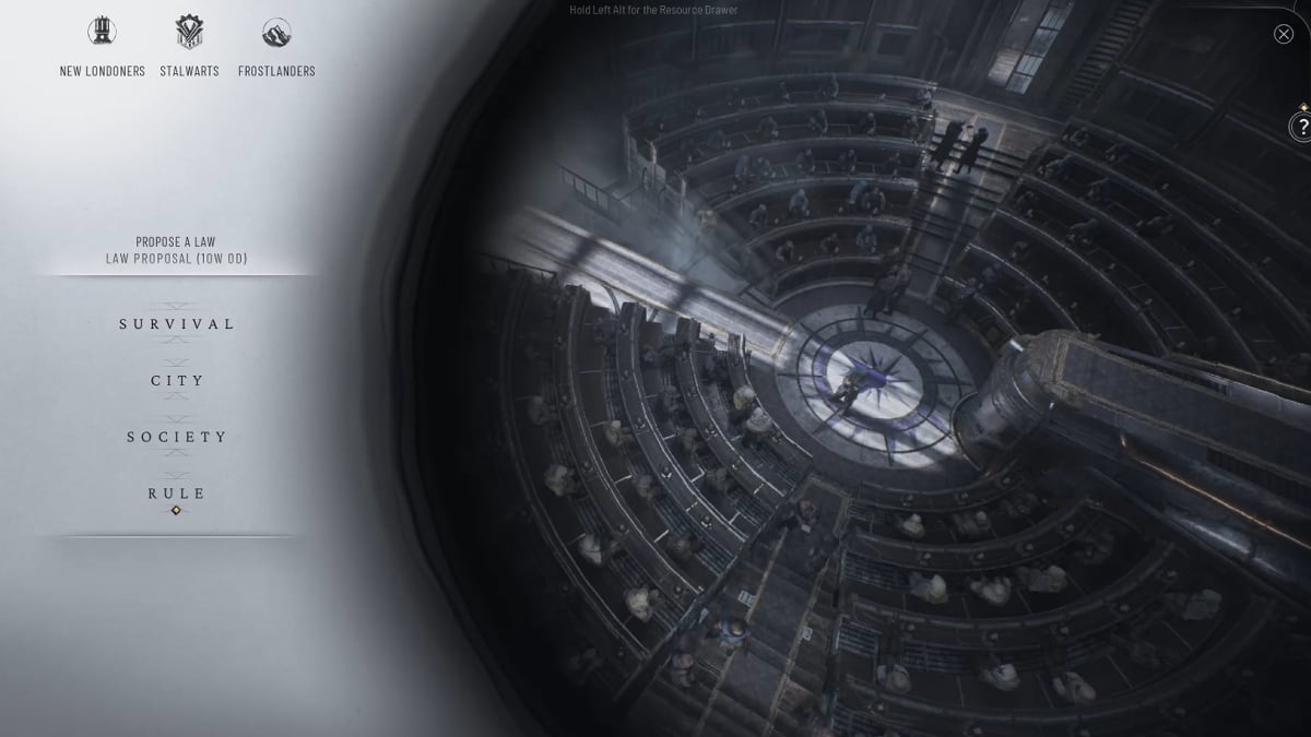 One great trick in Frostpunk 2 to manage the city is by passing laws and regulations.