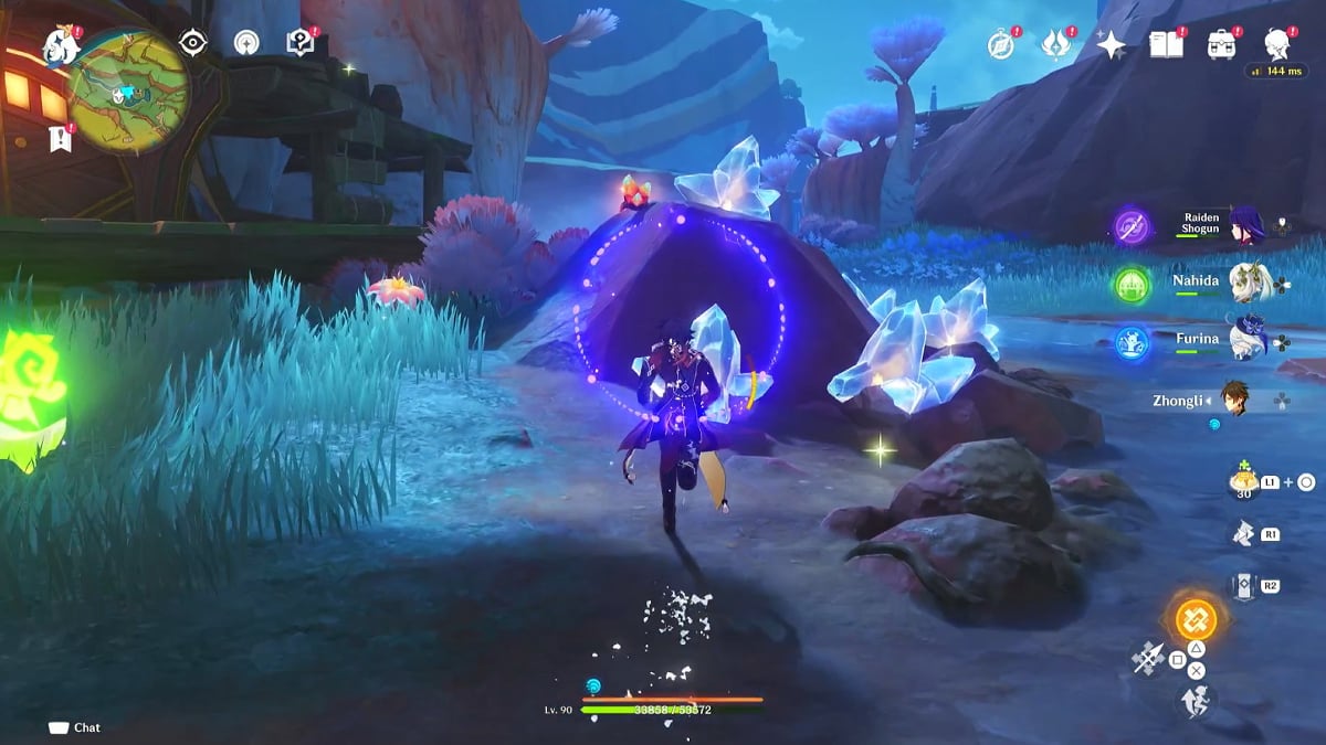 Third light location in the puzzle.