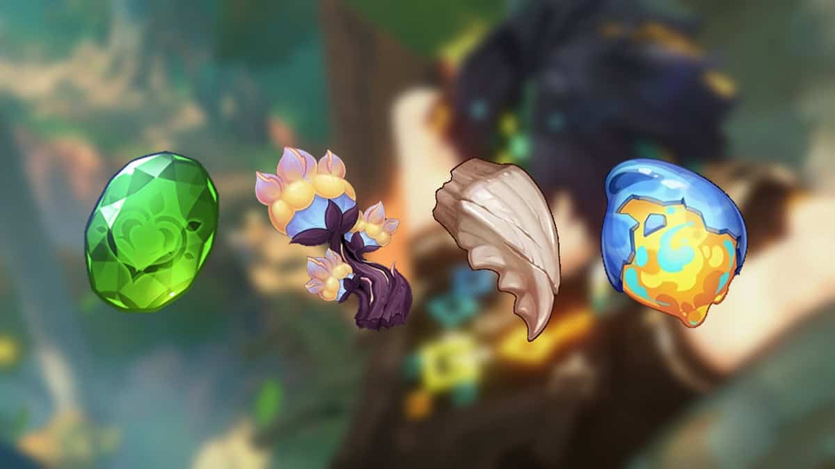 Kinich Ascension Materials in Genshin Impact.