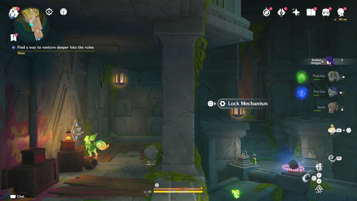 Ancestral Temple Lamp puzzle 2.