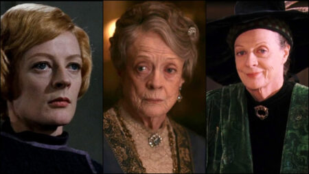Top 10 Best Maggie Smith Performances Close-ups of Maggie Smith from three of her best roles