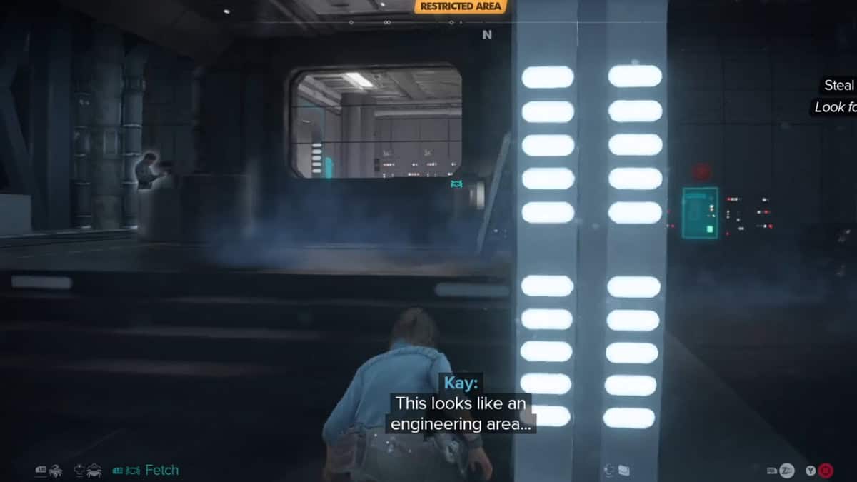 Class Eleven Power Core location in Star Wars Outlaws's The Wreck quest.