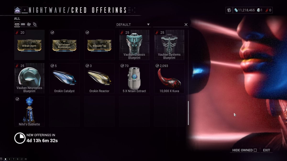 Warframe nightwave guide image