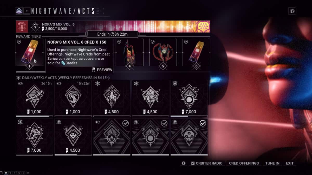 Warframe Orokin Reactor farm