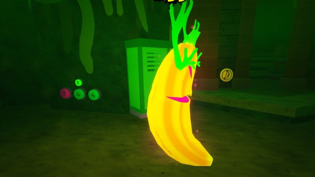 Banana Eats Roblox Halloween Event Guide A banana hunts players during the Halloween event in Banana Eats Roblox