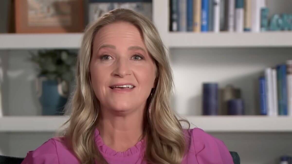 Christine Brown in Sister Wives confessional