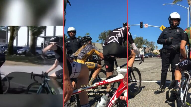 Cop Tells Group of Cyclists What We Are All Thinking: ‘This is Sooooo Satisfying’ Cop Tells Group of Cyclists What We Are All Thinking 'This is Sooooo Satisfying'