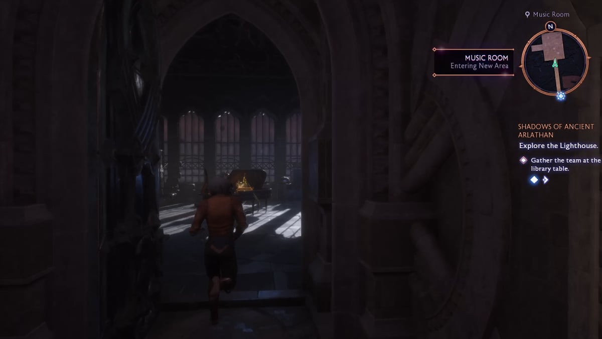 Music Room location.