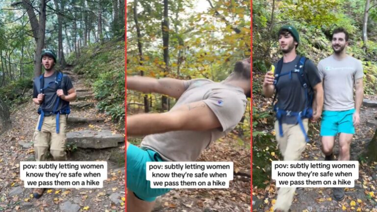 Gay Men Reassure Women on Hikes That They’re Safe in Viral Video: ‘Who Are These Divas?’ Gay Men Reassure Women on Hikes That They're Safe in Viral Video 'Who Are These Divas'