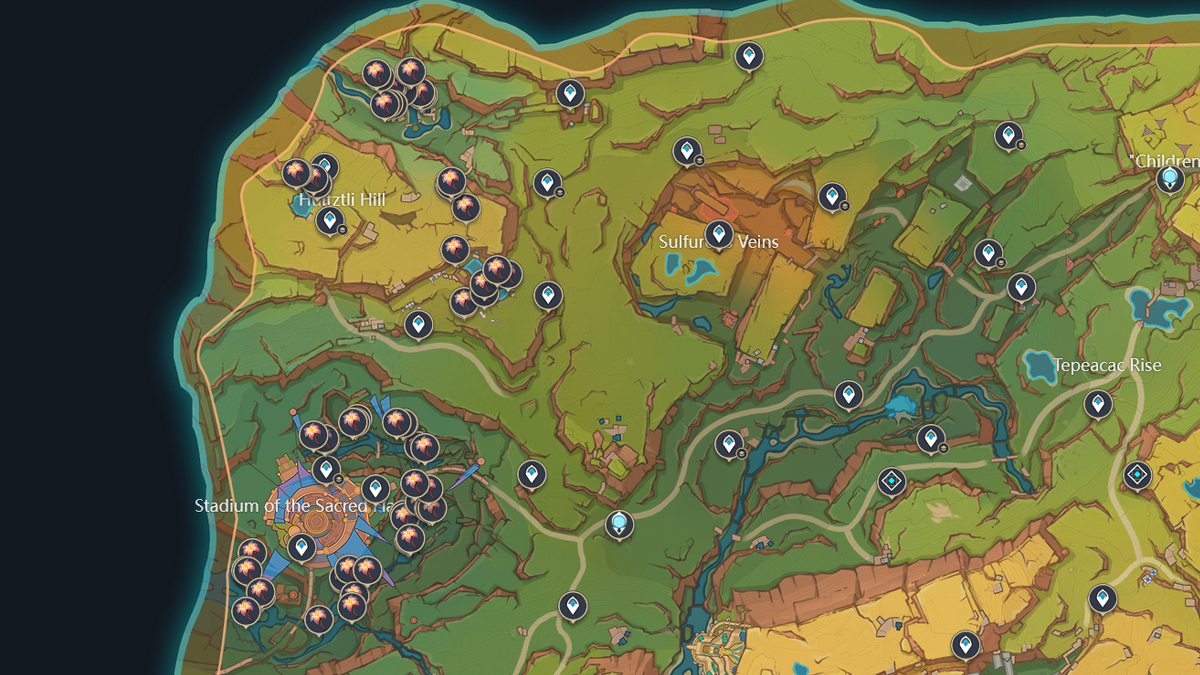 Brilliant Chrysanthemum locations.