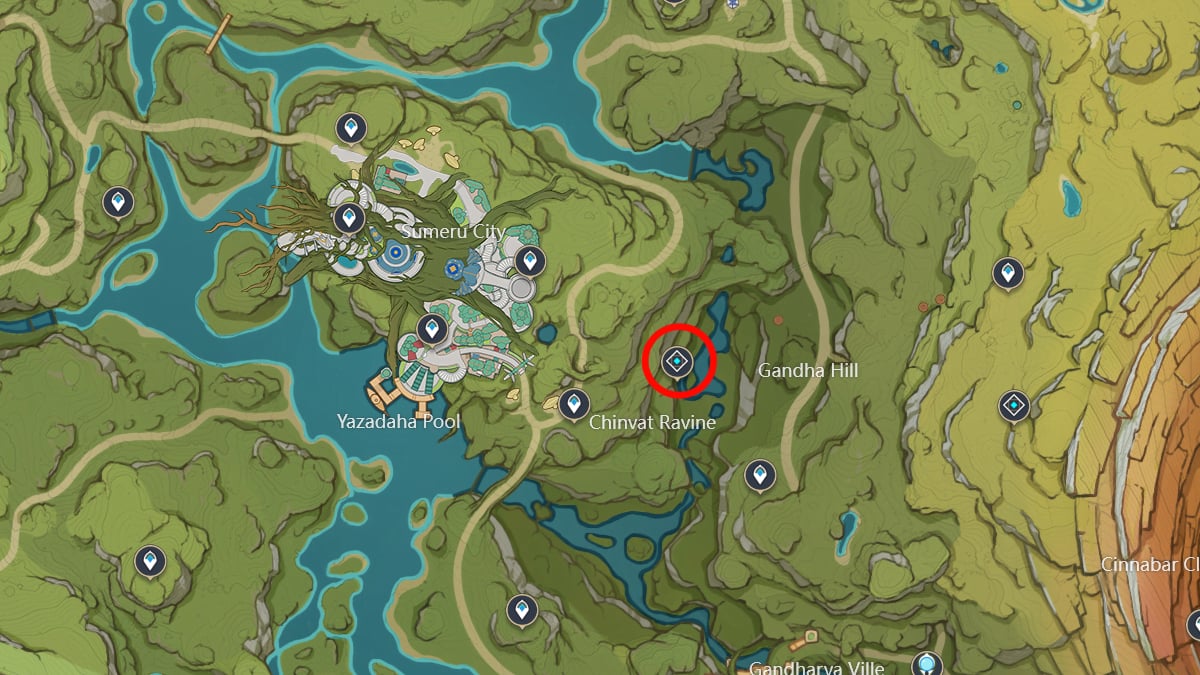 Mirror of Mushin Location.