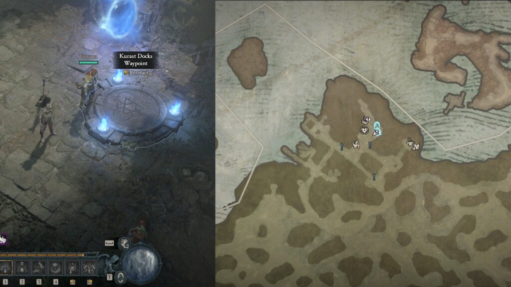 Kurast Docks Waypoint