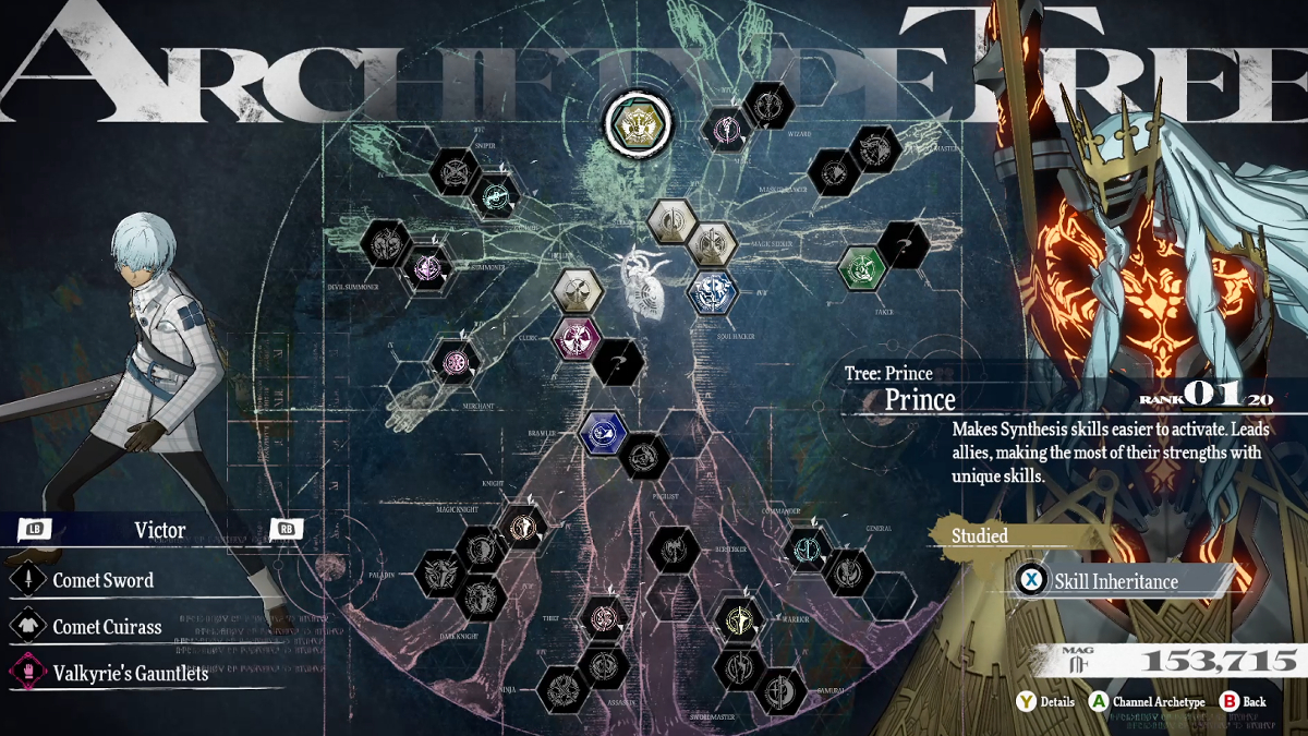 Best Archetype for Party Members in Metaphor: ReFantazio