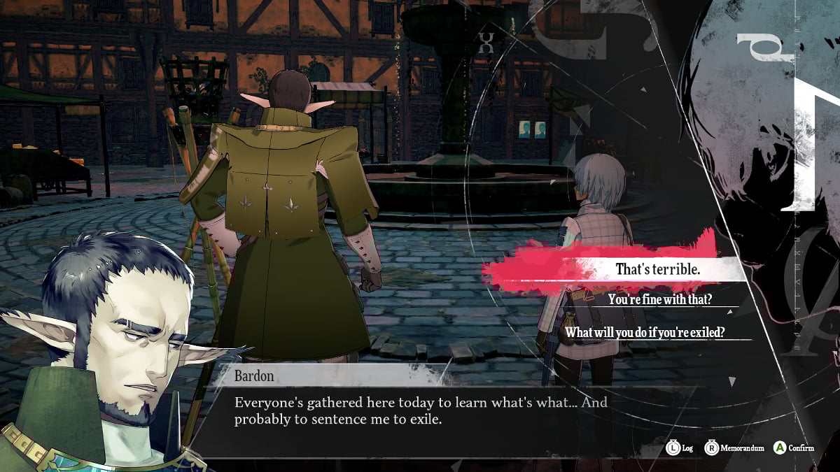 Bardon bond event in Metaphor: ReFantazio