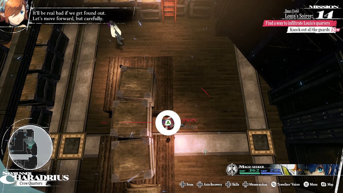 Charadrius Crew Quarters in Metaphor ReFantazio