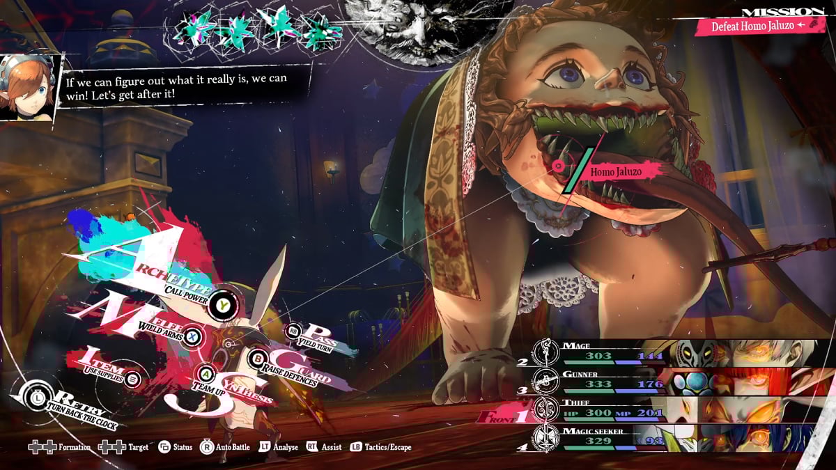 Homo Jaluzo boss fight.