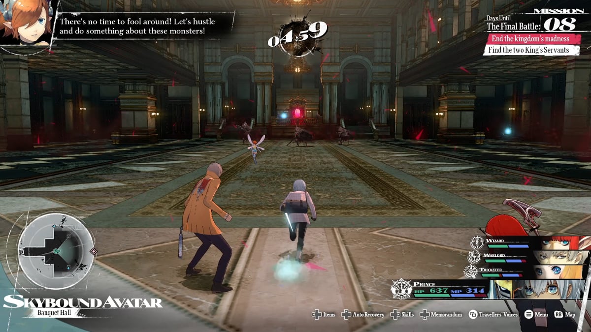 Banquet Hall in Skybound Avatar