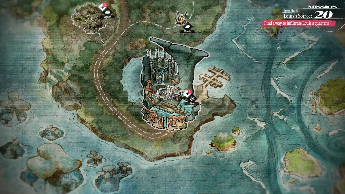 Metaphor: ReFantazio map.