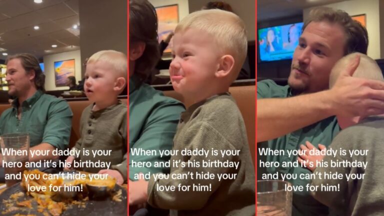 Toddler Can’t Hold In How Much He Loves His Dad In Viral Video: ‘He Was Overwhelmed With The Overwhelms’ Toddler Can't Hold In How Much He Loves His Dad In Viral Video 'He Was Overwhelmed With The Overwhelms'