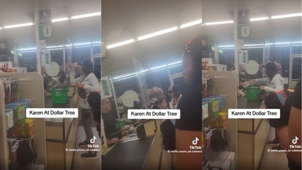 Karen Goes Off On a Dollar Store Employee For Her Manager’s Mistakes: ‘Lady, You’re Shopping At the Dollar Store’ Karen Goes Off On a Dollar Store Employee For Her Manager's Mistakes: 'Lady, You're Shopping At the Dollar Store'