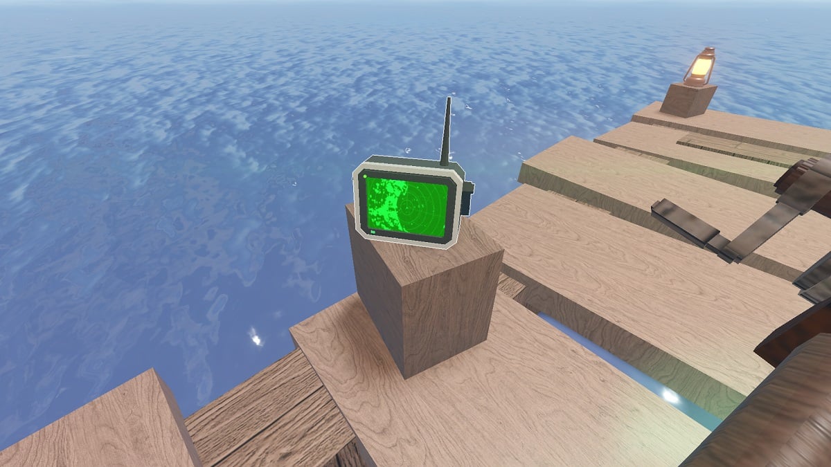 buying a fish radar in roblox fisch