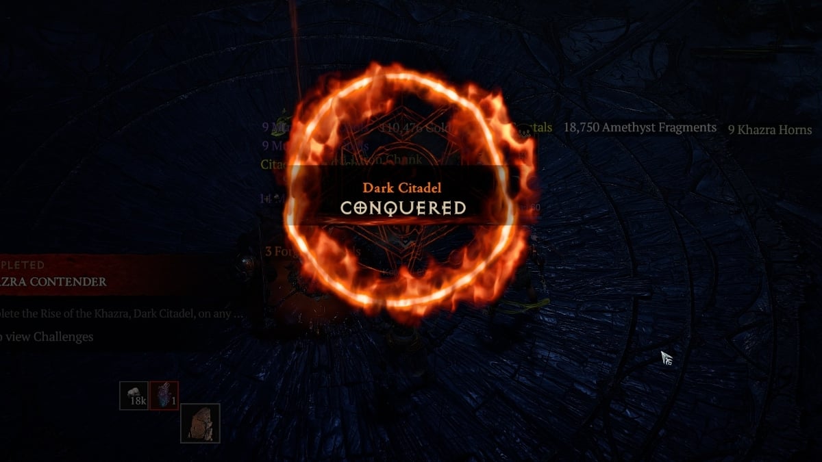 Diablo 4 Dark Citadel requirements