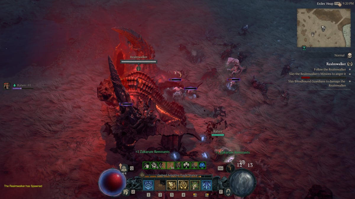 Diablo 4 Seething Opal rewards