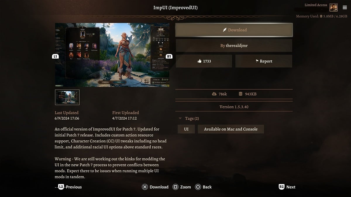 how to install mods baldurs gate 3 on ps5