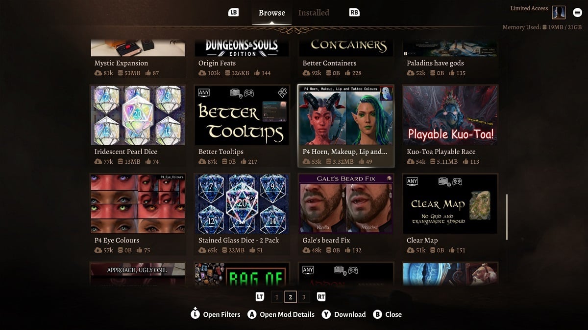 how to install mods in baldurs gate 3 on xbox series x s