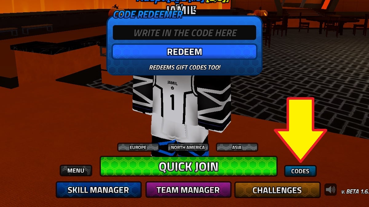 how to redeem roblox codes in vision