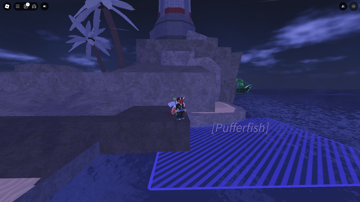 where to find pufferfish in roblox fisch