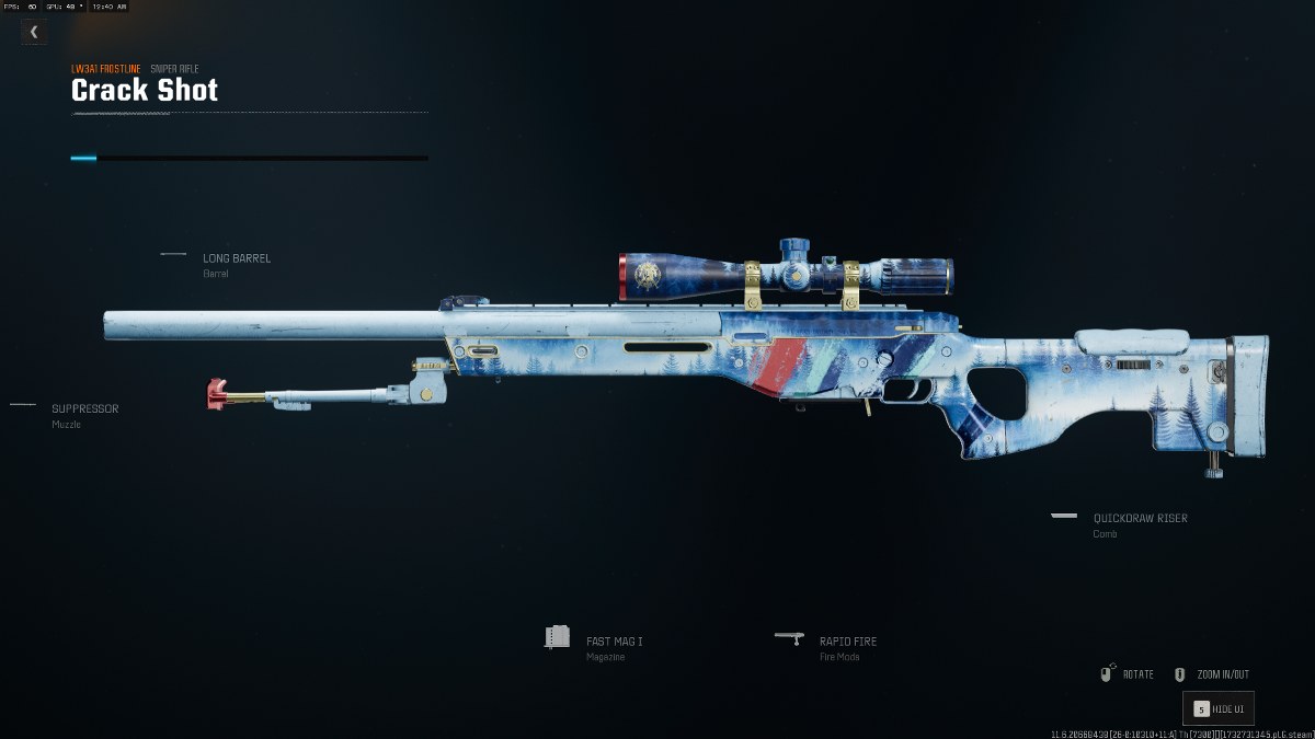 Best LW3A1 Frostline Loadout