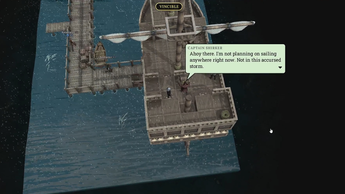 Captain Shirker in Brighter Shores The Lost Shipment Quest