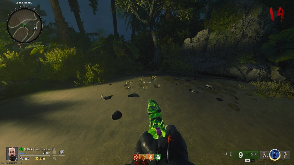 Crab Island whack easter egg location 2